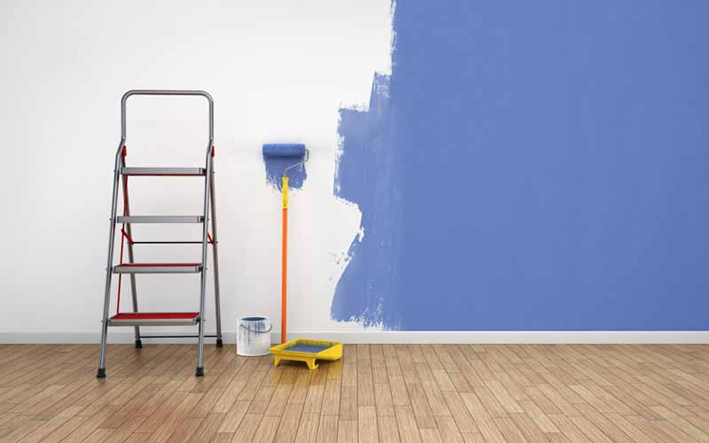Paint for a wall